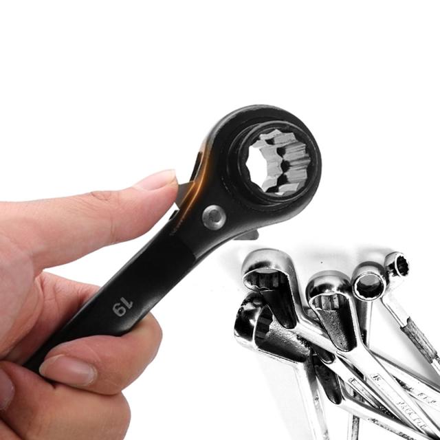 양면 레쳇 렌치 19mm 21mm 자동 깔깔이 공구