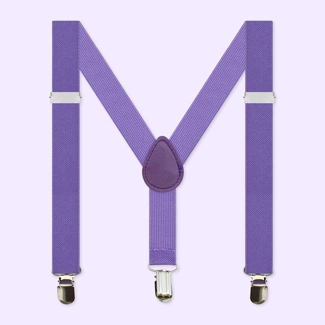 컬러 멜빵 어린이용 보라
