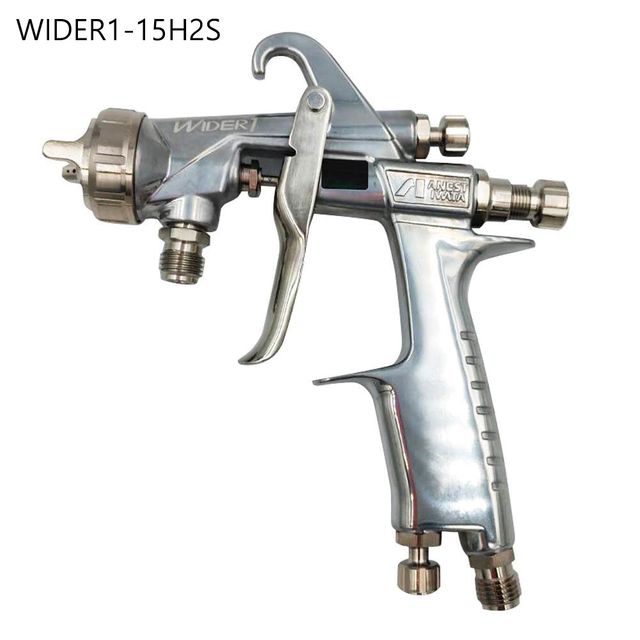 이와다 에어스프레이건 WIDER1-15H2S 1.5mm 정밀 분무 도장기