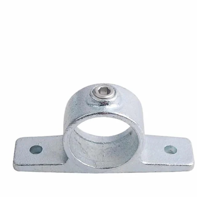 파이프 연결구 40A 48.3mm 실버 아시바클램프 원형파이프조인트