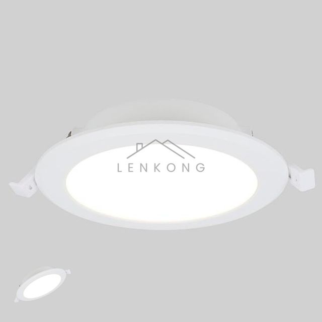 욕실 LED 다운라이트, 4인치 10W 주백색 전구