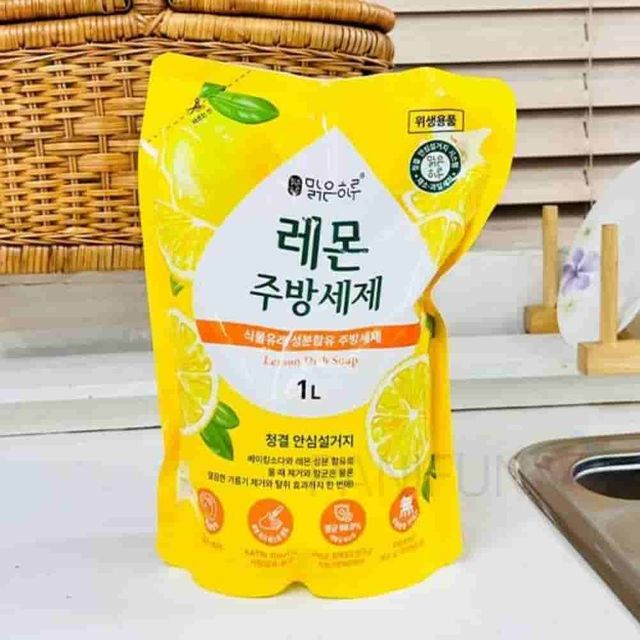주방세제 레몬 리필 1000ml 주방세제리필 설거지세제 설겆이주방세제 설거지세제리필 과일향주방세제