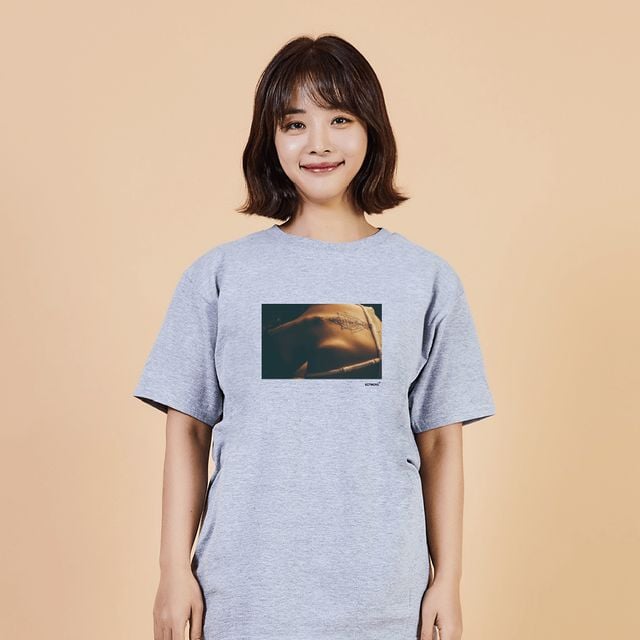 키밍 타투 남성티셔츠 캐릭터반팔티 반팔티셔츠