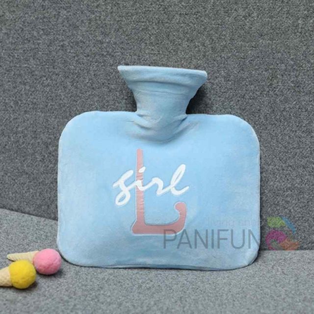 보온물주머니 800ml 블루 온수주머니 배찜질 보온핫팩 온열주머니 온찜질팩