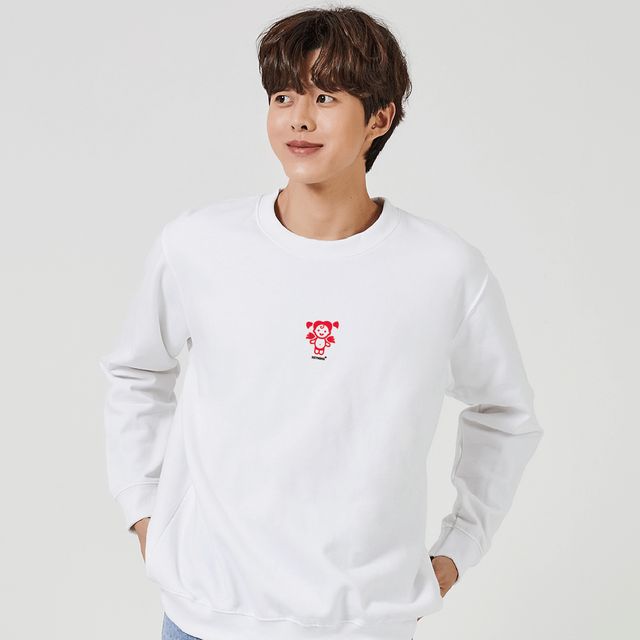키밍 아기 천사 맨투맨 후드티 커플룩 시밀러룩
