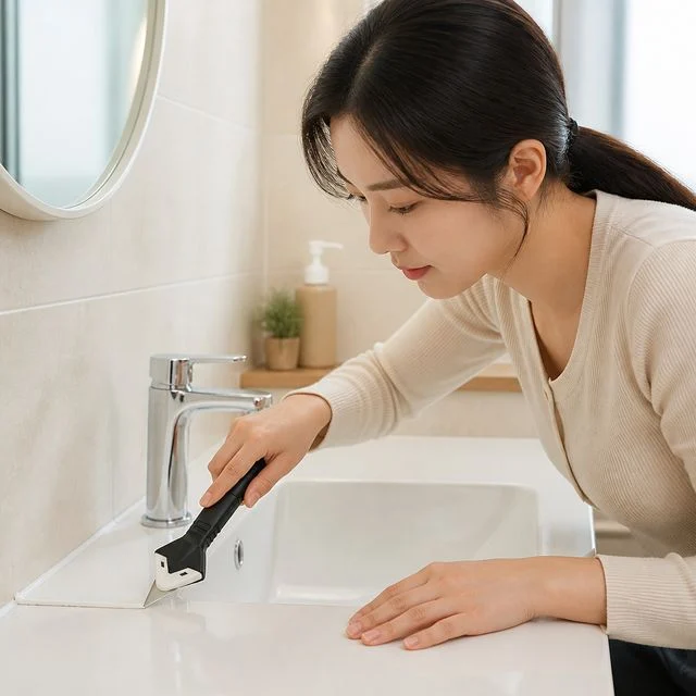 실리콘제거기 욕실 싱크대 세면대 줄눈 틈새 헤라 공구
