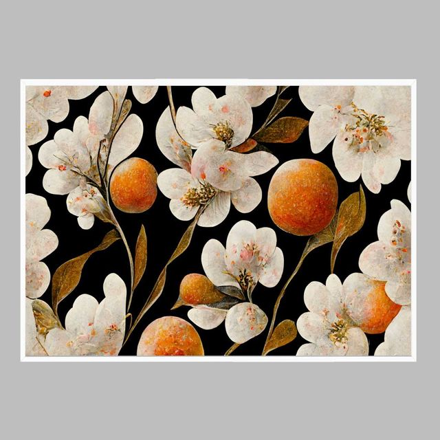 가로형 인테리어액자 Wild Oranges A2사이즈