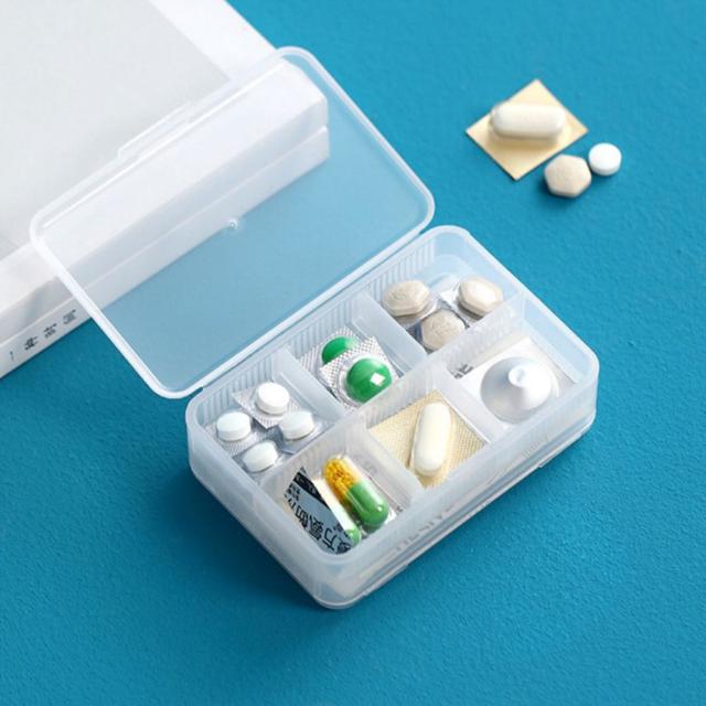휴대용 여행용 알약 케이스 약통 일주일 알약 보관함