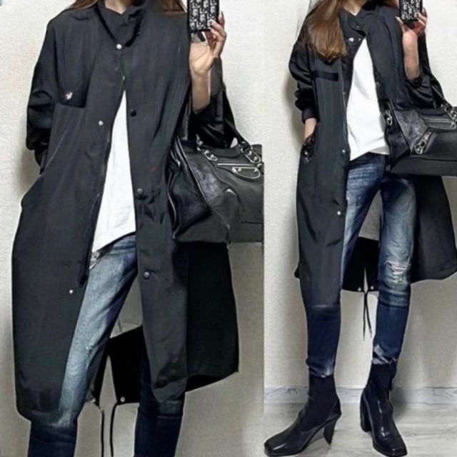 바람막이 자켓 홑겹 아우터 점퍼 데일리룩 윈드 롱 남성 간절기 봄