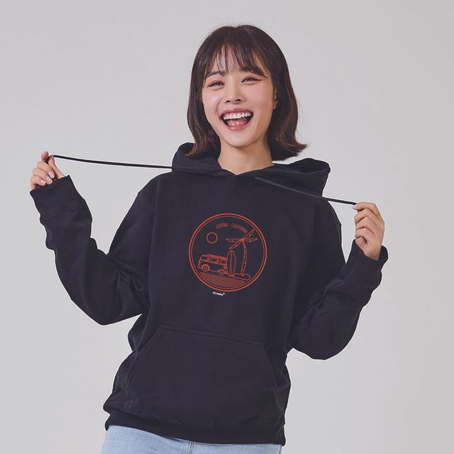 남성 맨투맨 후드티, 가을 코디 서핑 긴팔 티셔츠