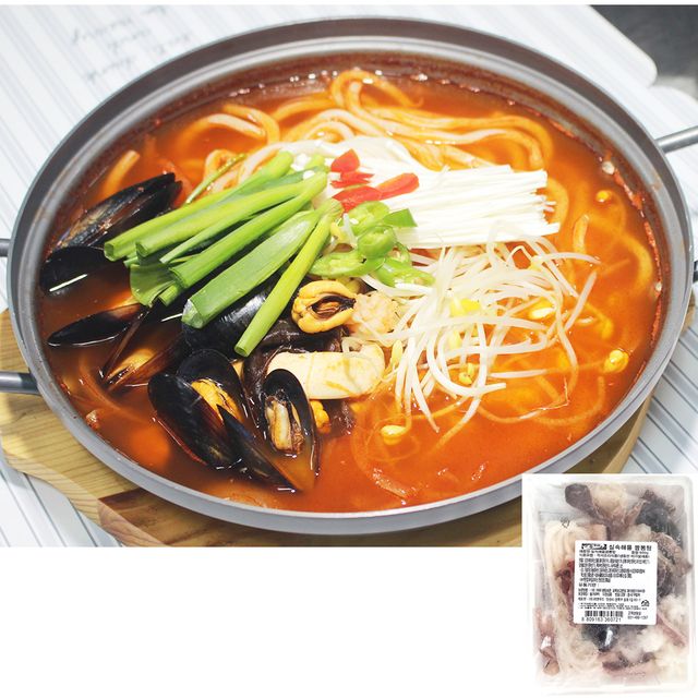 실속 해물 짬뽕탕(600g) 해물믹스 해산물모듬 각종 구