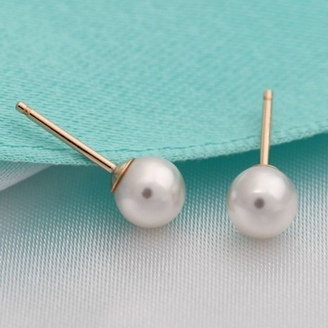 14K 진주 볼귀걸이 5mm 기본 디자인 여자 선물 추천