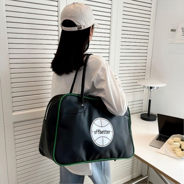 가죽 스포츠 더플 운동 축구 골프 수영용 트레이닝 백