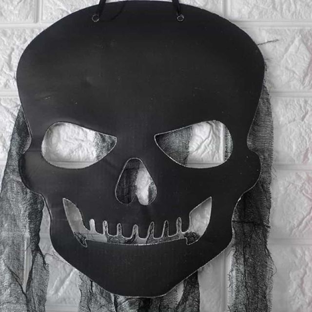 검은해골행거2입 파티소품 파자마파티용품