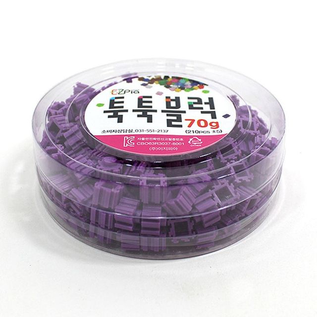 이지 툭툭블럭 70g (보라)