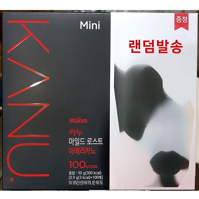 X4 아메 마일드로스트 100T 0.9g 카누 x 카누커피 커