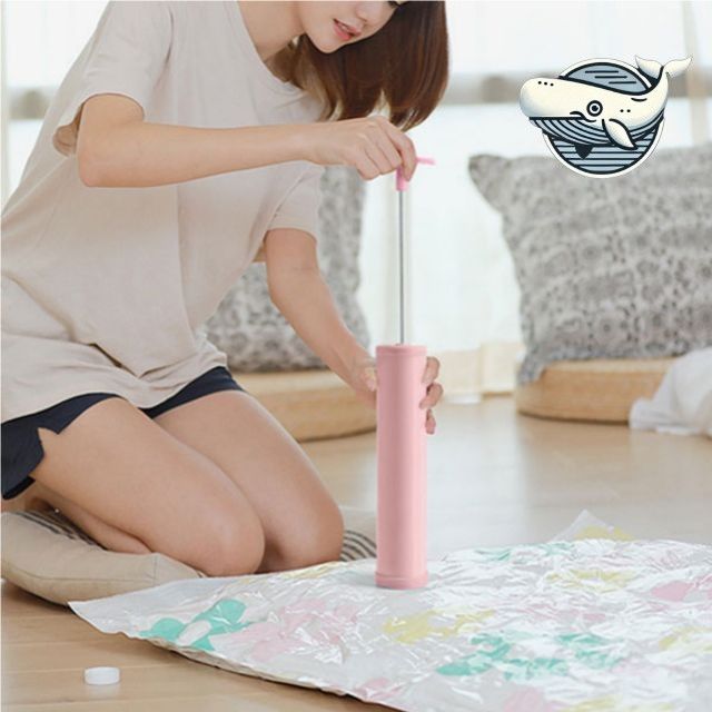 휴대용 진공 압축기 의류 이불 압축팩 편리한