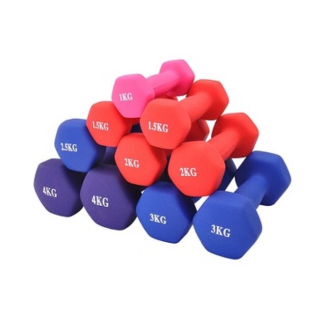 가정용 팔 아령세트 1kg x 2 총2kg