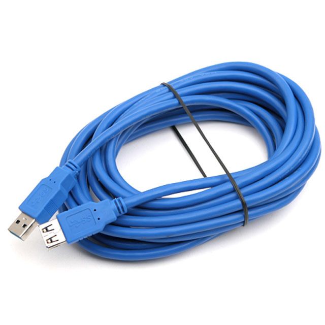 USB 3.0 AA 연장 케이블 젠더 USB A M F 5M 고급포장