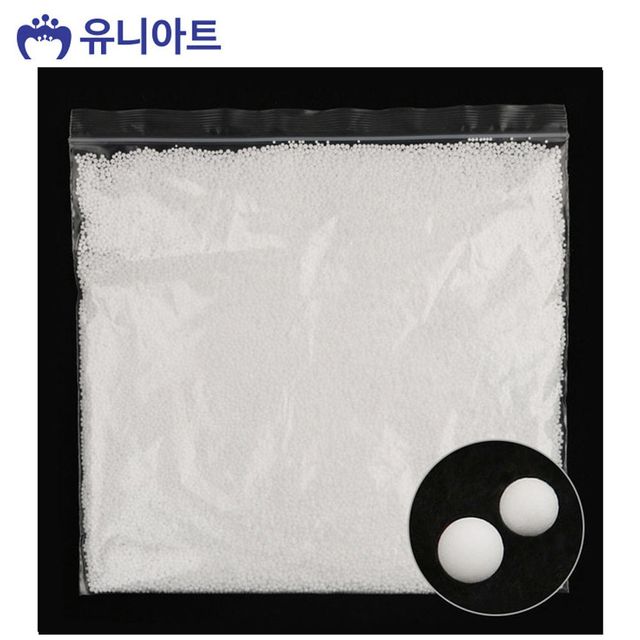 스치로폼 발포 입자 약1-2mm 스티로폼 우드락공 데코재료