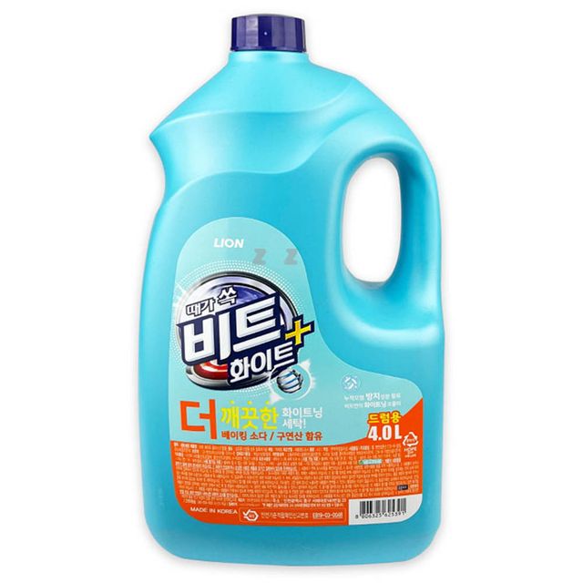 비트 화이트플러스 액체세제 4리터 드럼용