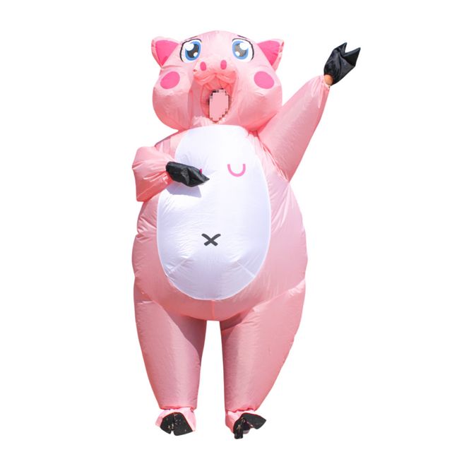 큐티 핑크돼지 코스튬