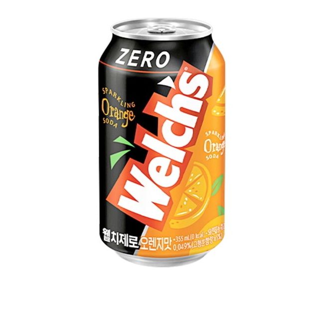 웰치스 제로 오렌지 355ml (24캔) x 2박스