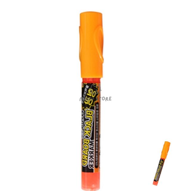 보드펜 블랙마카 블랙보드 마카5.0mm 주황