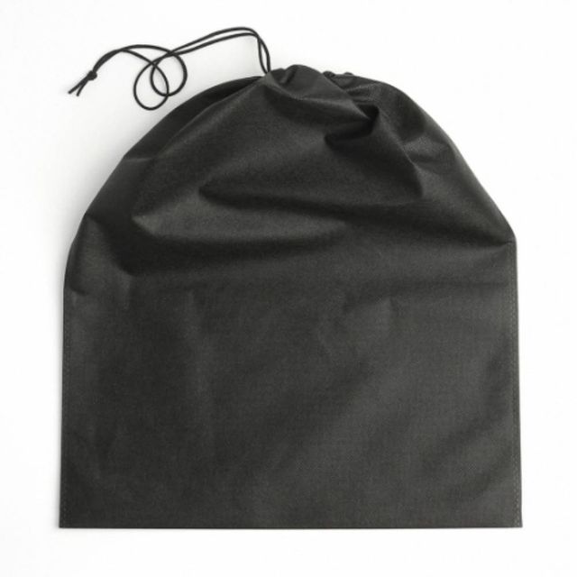 부직포 파우치 20p 39x48cm 블랙 부직포포장 주머니파우치 부직포파우치소형