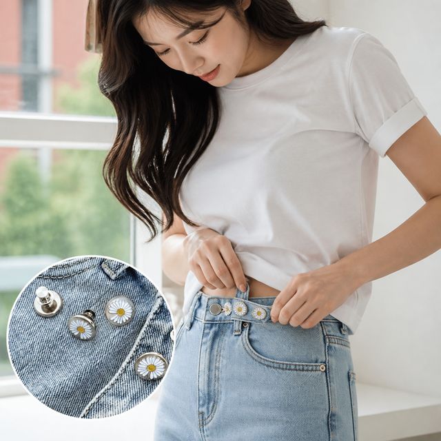 바지 수선 똑딱이 단추, 허리둘레 조절 리폼 부자재