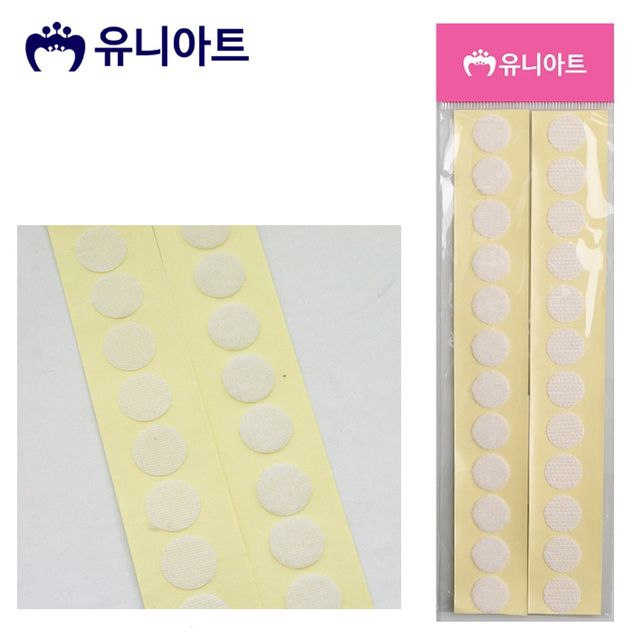 유니아트 원형 찍찍이 150mm 만들기 소품 제작 재료