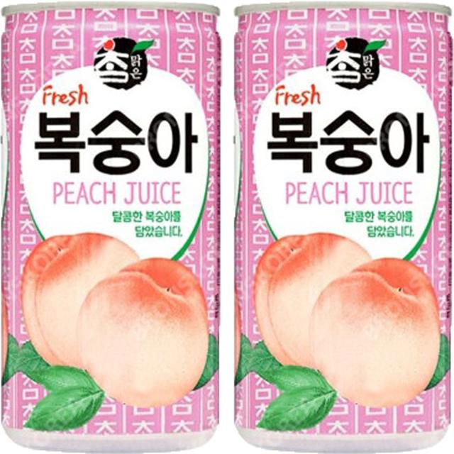 대일 참맑은 복숭아 175ml x 60캔입 (30캔x2박스)