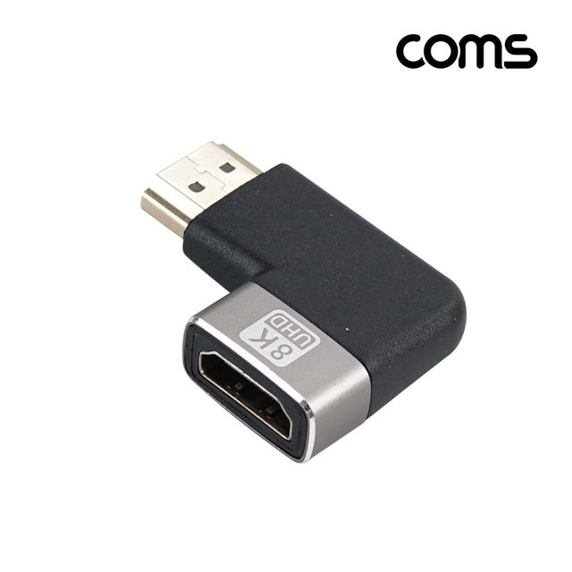 HDMI 연장 꺾임 젠더 MF 8K 60Hz 2 1 UHD