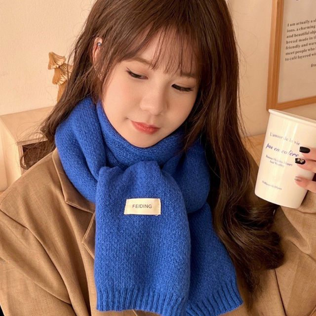 니트 머플러 넥워머 여성머플러 고급 목도리 남여공용 커플 방한 겨울머플러