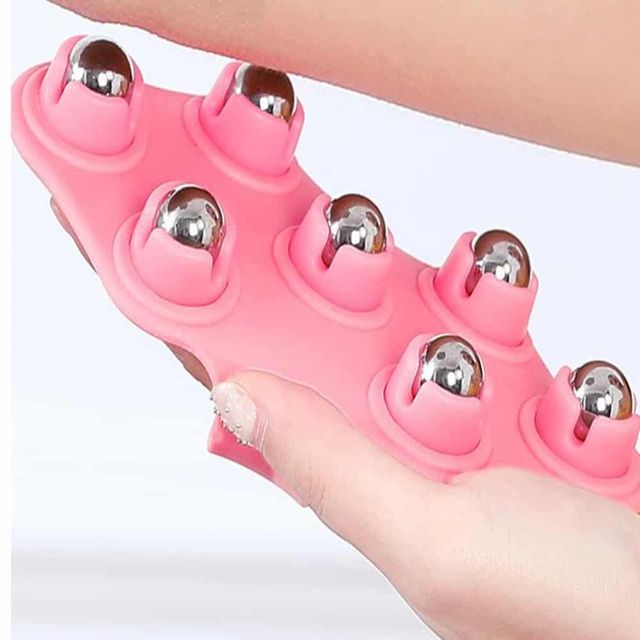 바디 롤러 마사지기 마사지도구 지압스트레칭 롤러안마기 지압마사지 핸드안마기