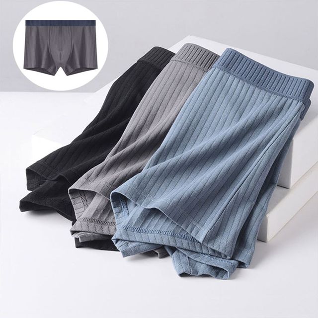 남성드로즈 6161 사각 드로즈 진그레이 3XL 면 팬티