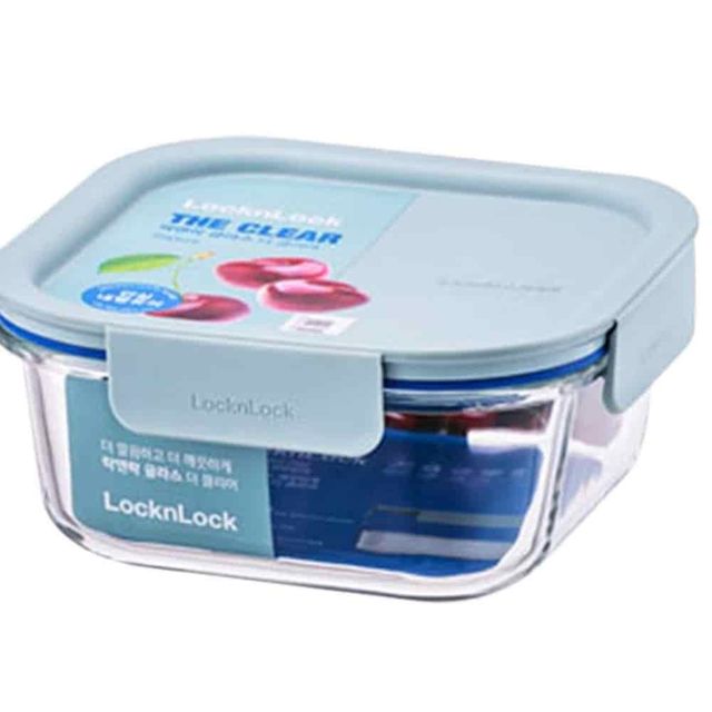 유리밀폐용기 750ml 냉장고정리용기 과일보관 냉동소분용기 전자레인지용기