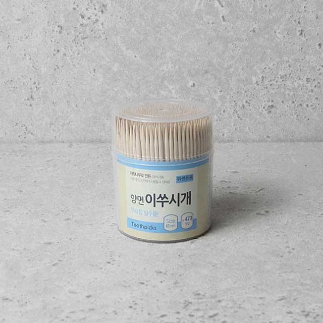 양면 이쑤시개 원통 470P x 10개