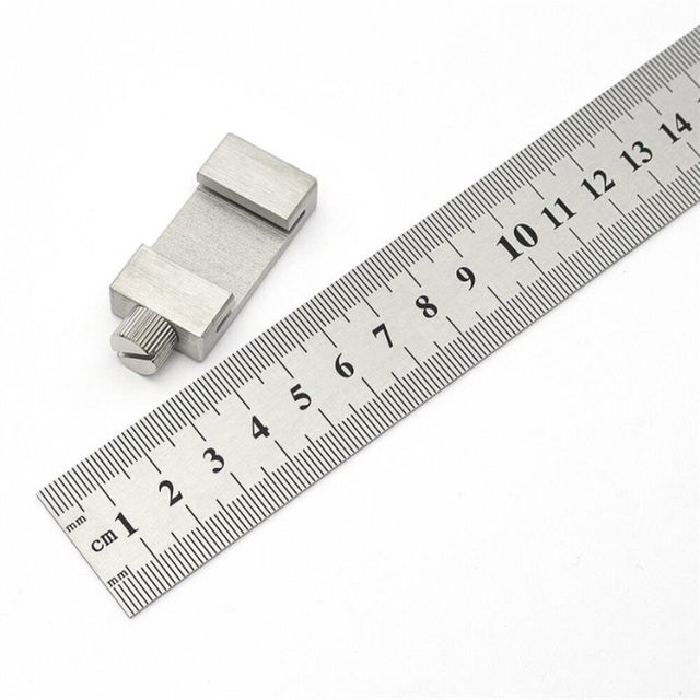 마킹 스토퍼 스틸자 100cm 금속자 철자 마킹자