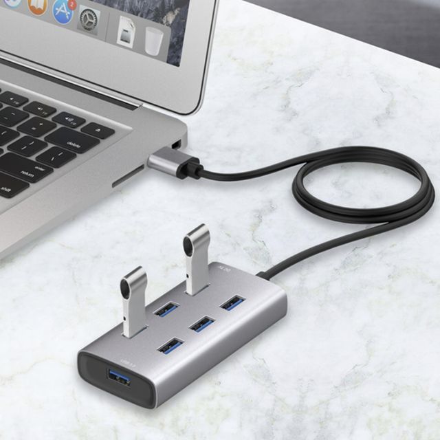 허브 멀티포트 전원 USB 3.0 어댑터