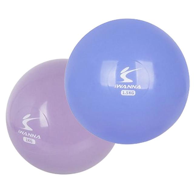 아이워너 PVC 소프트 웨이트볼 1.5kg 1P 홈트 토닝볼