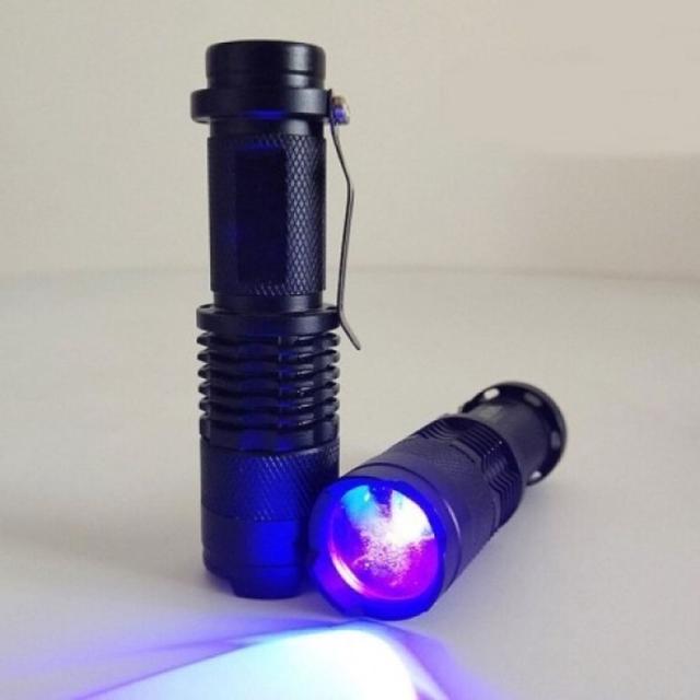 AA사용 울브스 SUPER 미니 UV적외선랜턴 UV300