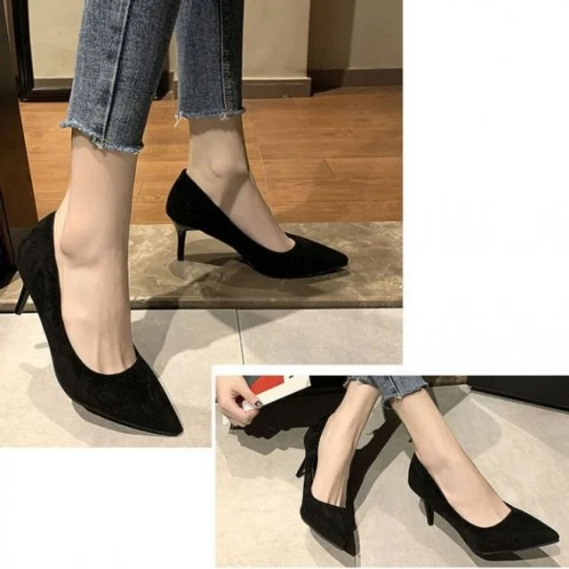 우산 데일리구두 여자구두 힐굽 직장인구두 5 스런 기