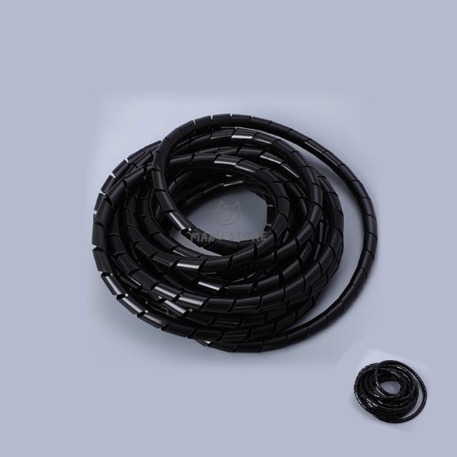 전선커버 케이블줄감개 전선정리 돼지꼬리 10mm x 4m