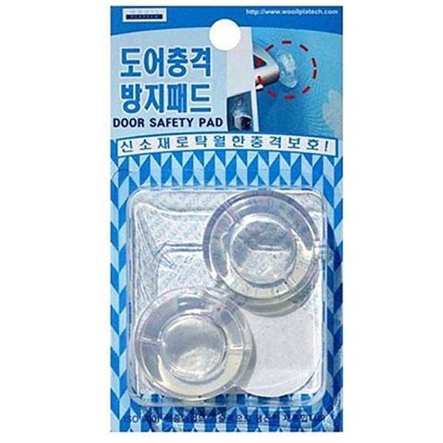우일 도어 충격 방치 패드 2p 문닫힘방지 문받침대 도어쿠션 손끼임방지 문끼임방지