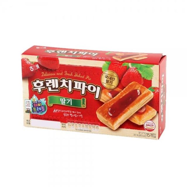 후렌치파이 딸기 192g 간식추천 커피간식 당충전 과자