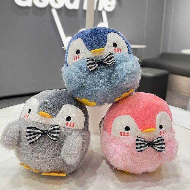 귀여운 리본 펭귄 인형키링 1P 가방 열쇠고리 키홀더 선물용 액세서리