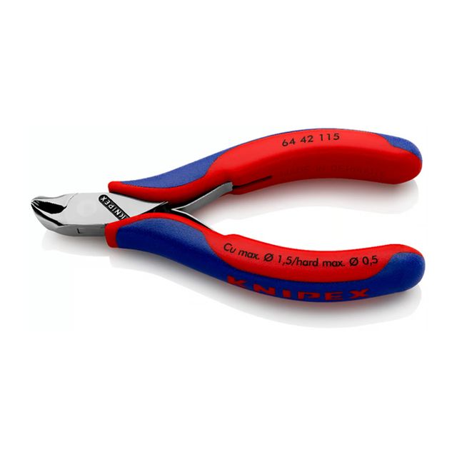 KNIPEX 전자 니퍼 64-42-115 소형 정밀 절단 공구