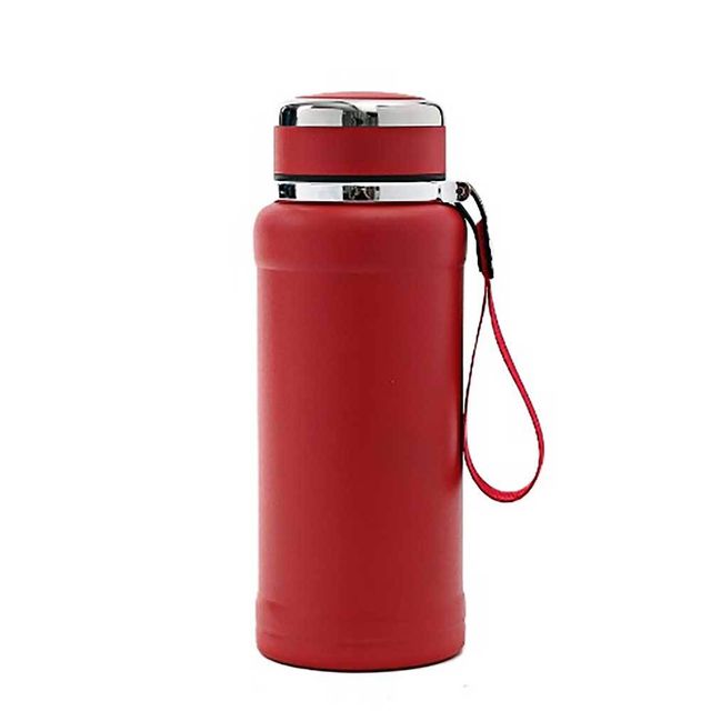 스테인리스 보온병 800ml 레드, 부식방지 이중진공 보냉
