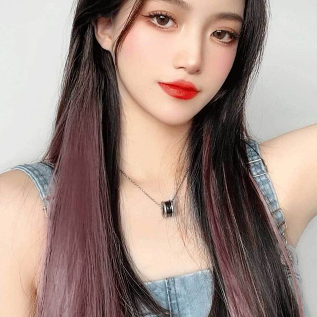 5p 브릿지 헤어 피스 헤어 긴머리 헤어핀 피스 브릿지